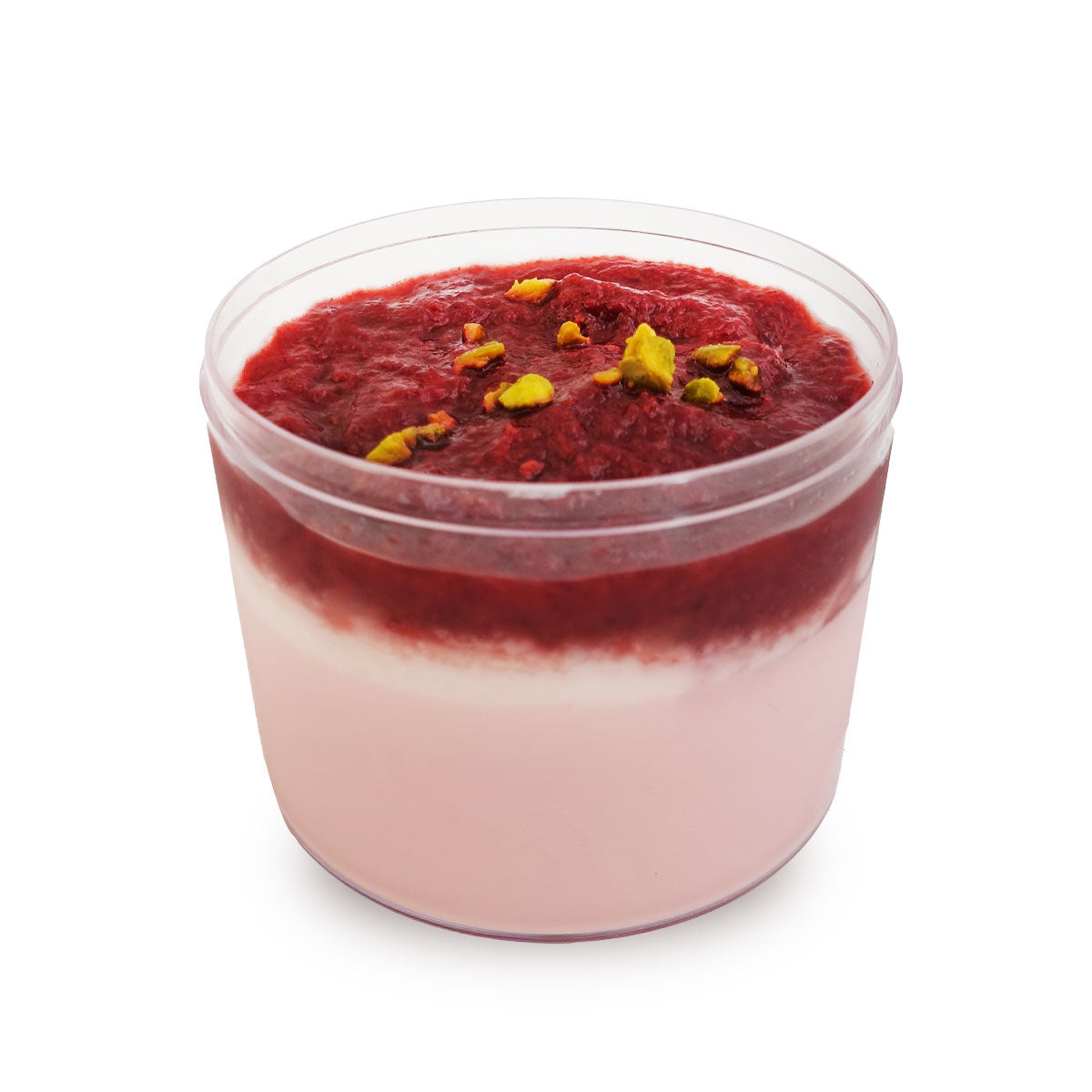 Panna Cotta - Pistachio Strawberry